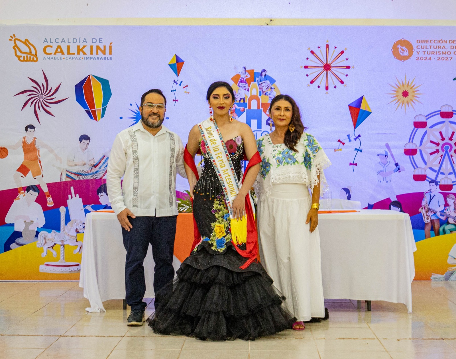 La ceremonia destacó la importancia de preservar las costumbres y tradiciones que distinguen a Calkiní, así como de promover las expresiones artesanales, culturales y deportivas que fortalecen la identidad del municipio y el orgullo de sus habitantes.